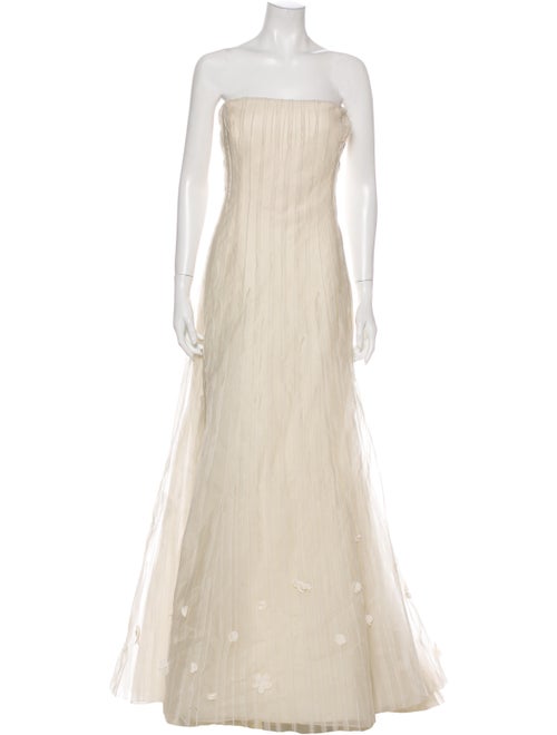 Vera Wang Silk Long Dress