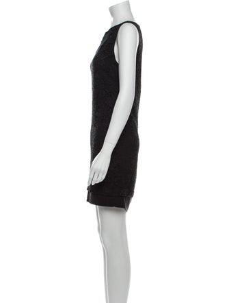 Vera Wang Lace Pattern Mini Dress