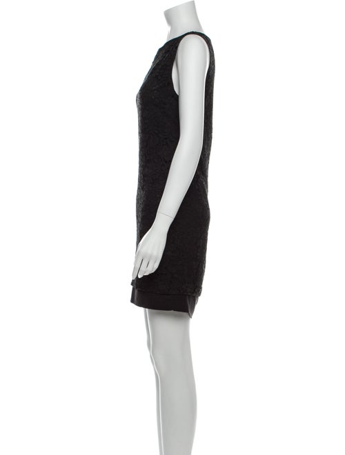 Vera Wang Lace Pattern Mini Dress