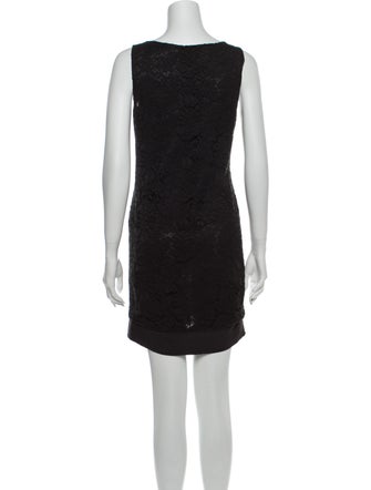 Vera Wang Lace Pattern Mini Dress