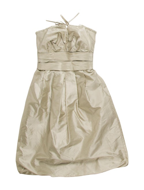 Vera Wang Silk Mini Dress