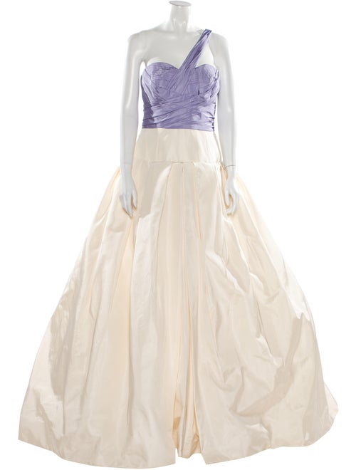 Vera Wang Silk Long Dress