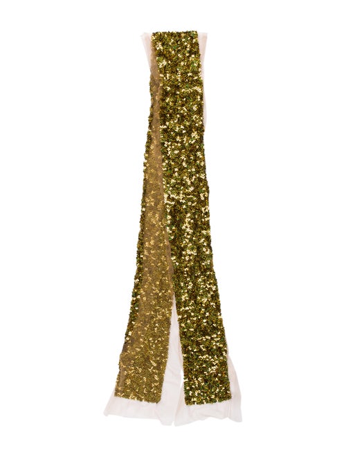 Vera Wang Scarf Gold