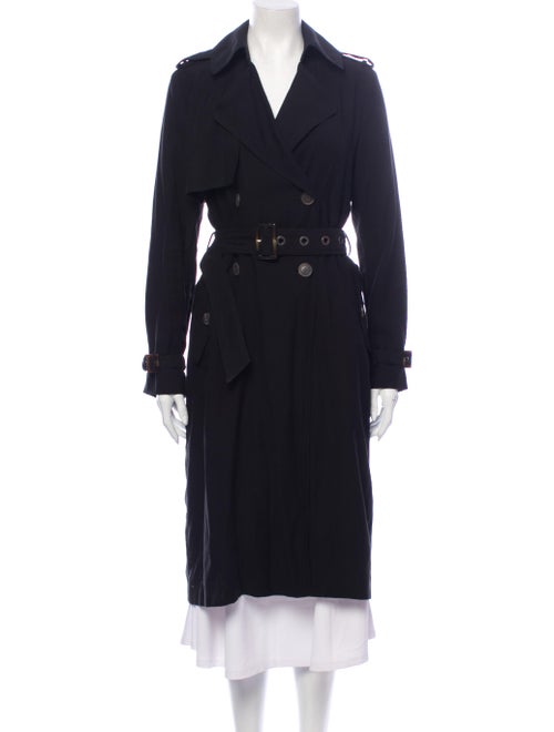 Vera Wang Trench Coat Black