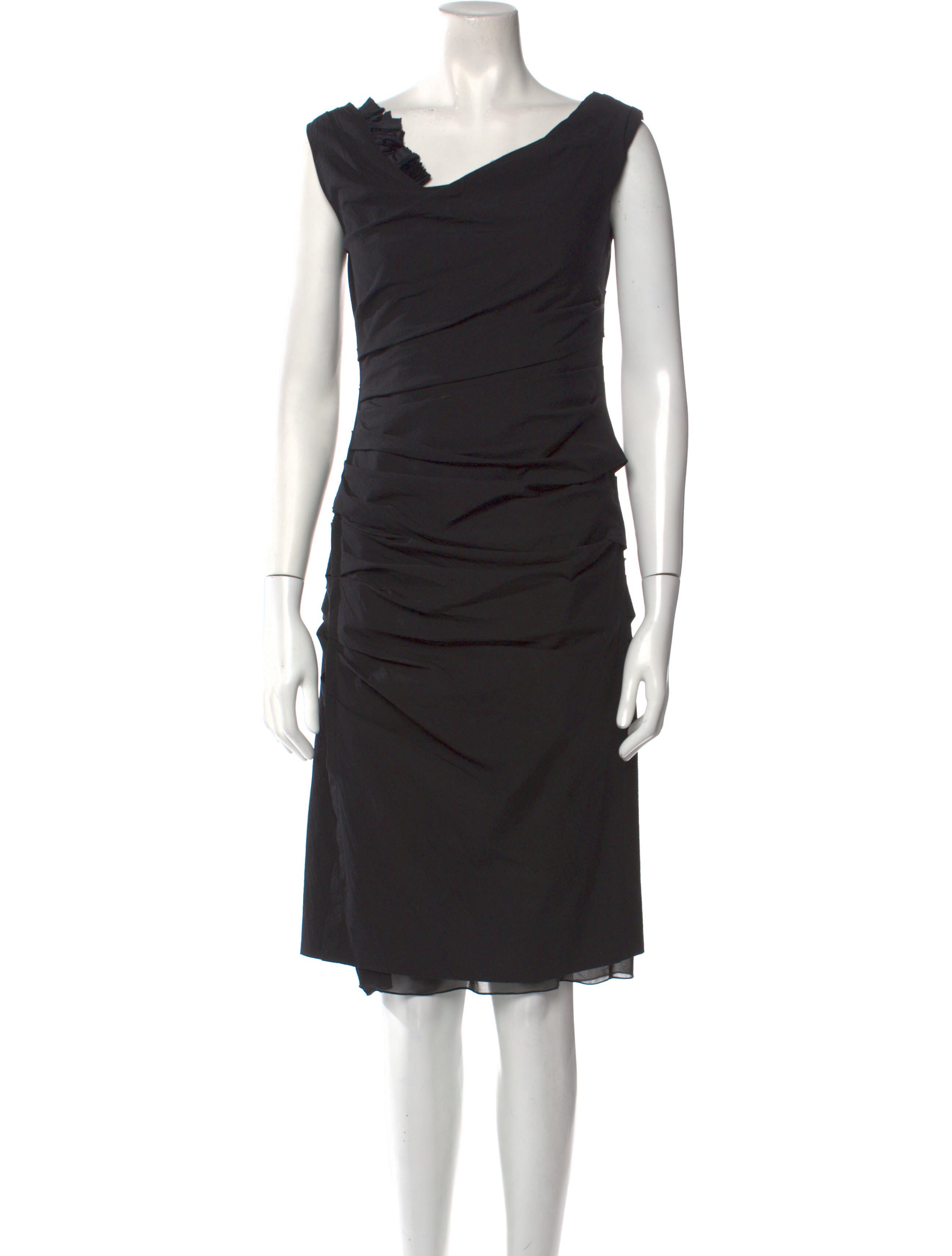 Vera Wang Dress Black Dresses, Clothing VER22641 The RealReal