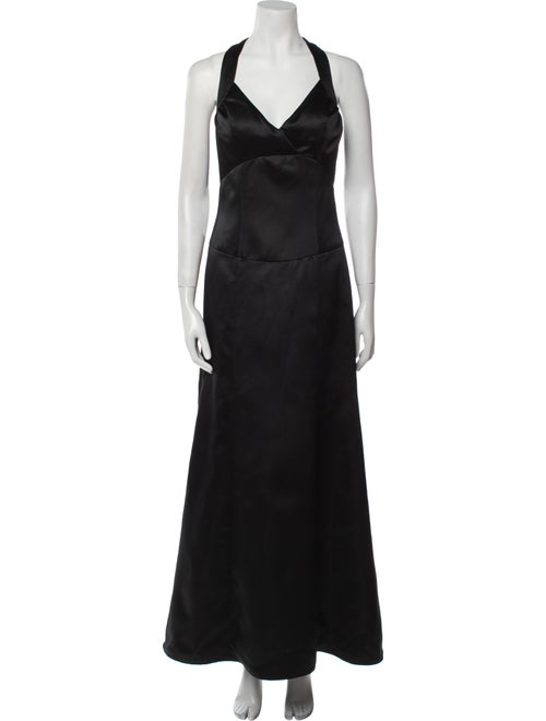 Vera Wang Halterneck Long Dress