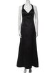 Vera Wang Halterneck Long Dress