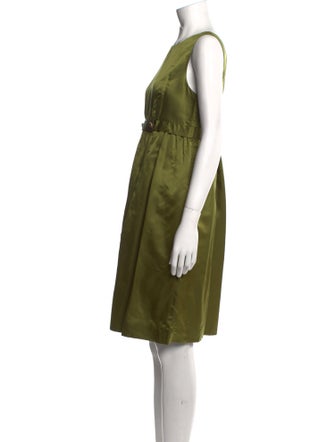 Vera Wang Silk Knee-Length Dress