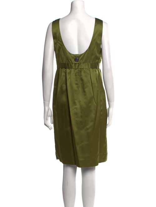 Vera Wang Silk Knee-Length Dress