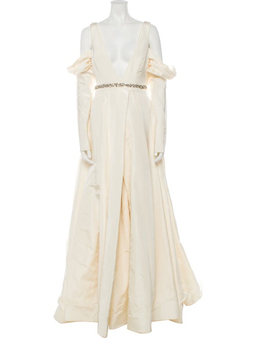 Vera Wang Silk Long Dress