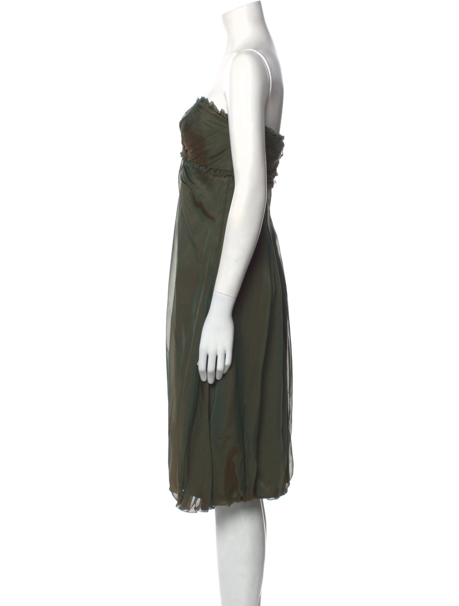 Vera Wang Silk Mini Dress