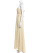 Vera Wang Strapless Long Dress