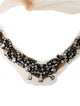 Vera Wang Crystal & Mesh Collar Necklace