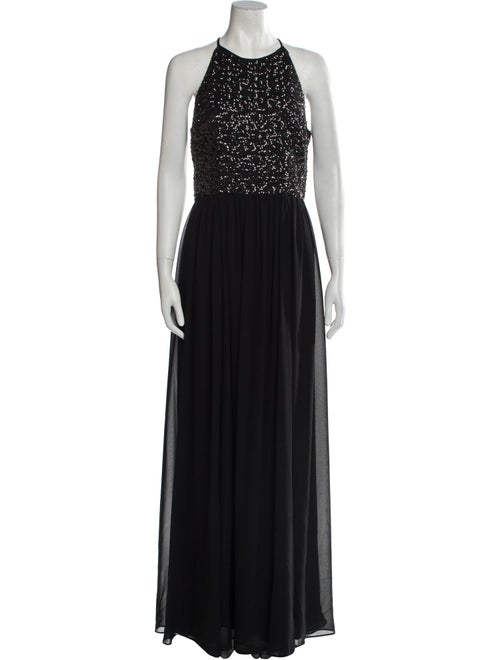 Vera Wang Halterneck Long Dress