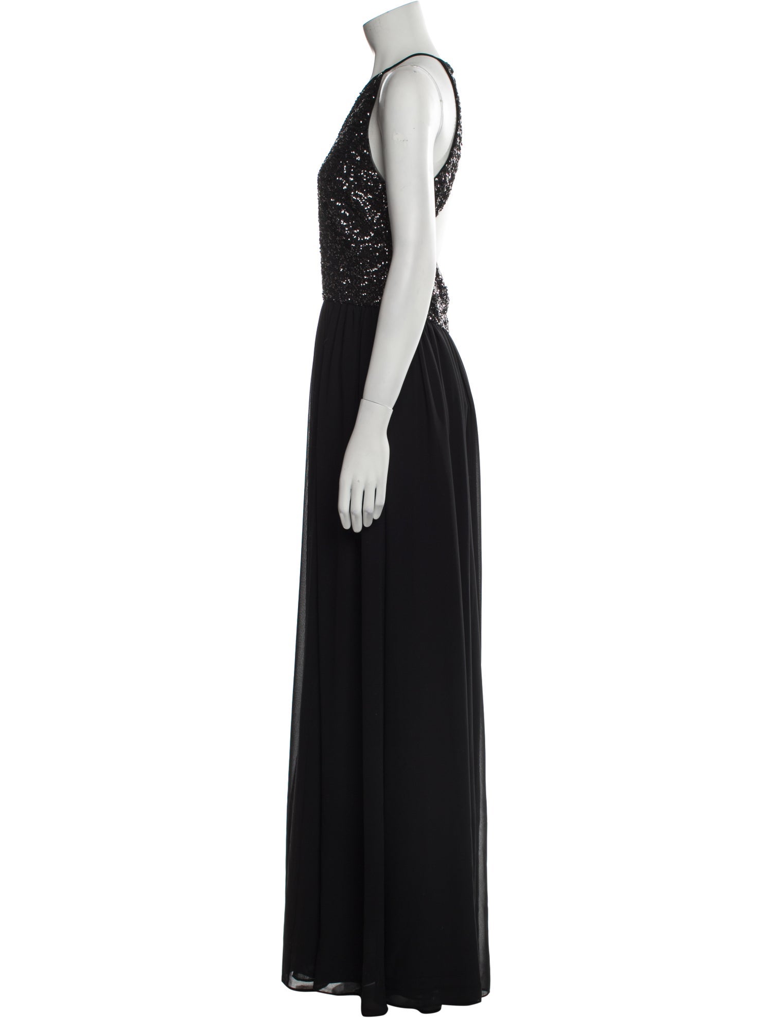 Vera Wang Halterneck Long Dress