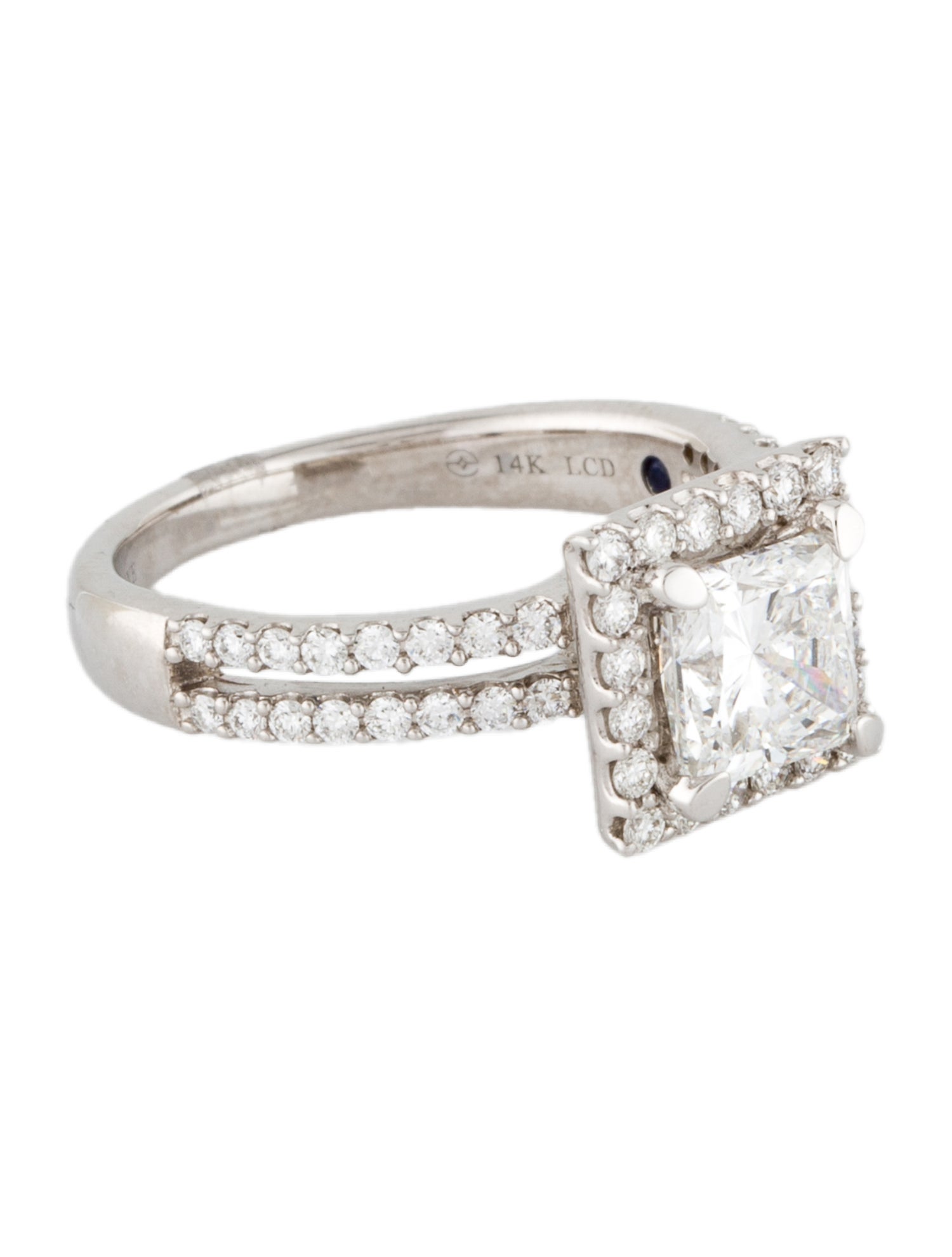 Vera Wang 1.48ct Lab-Grown Diamond Engagement Ring