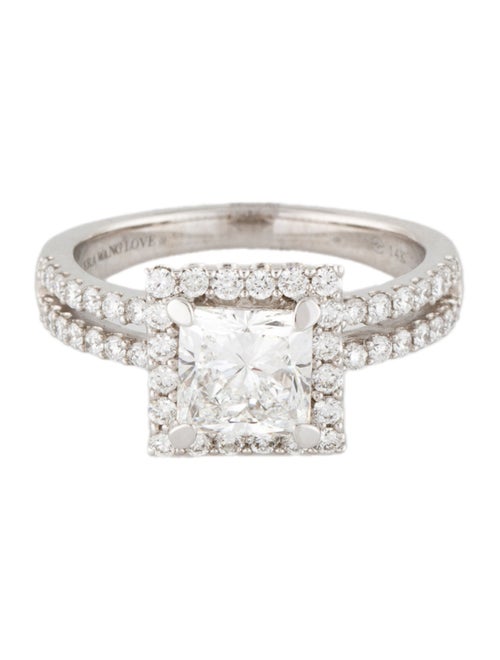 Vera Wang 1.48ct Lab-Grown Diamond Engagement Ring