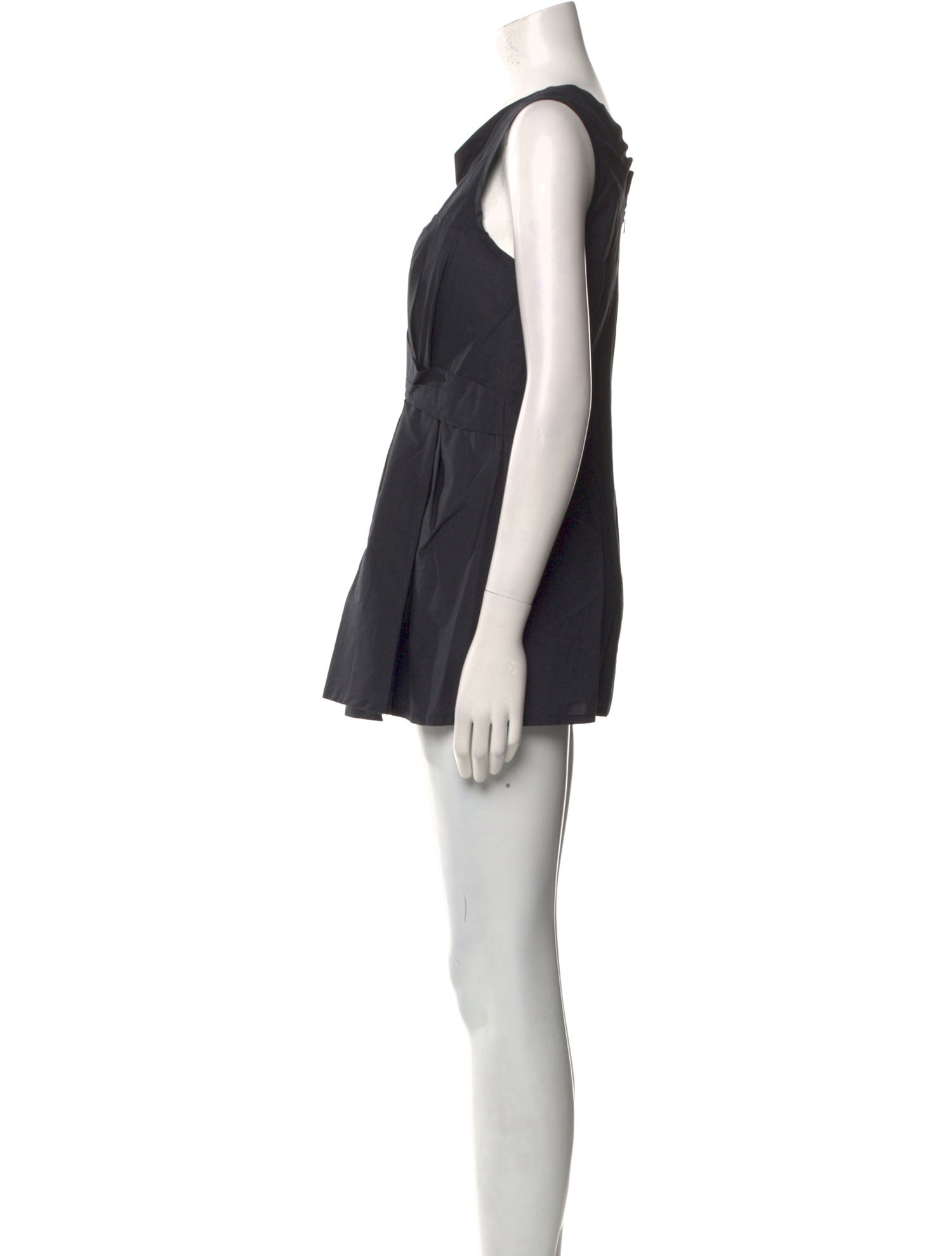 Vera Wang Cowl Neck Mini Dress