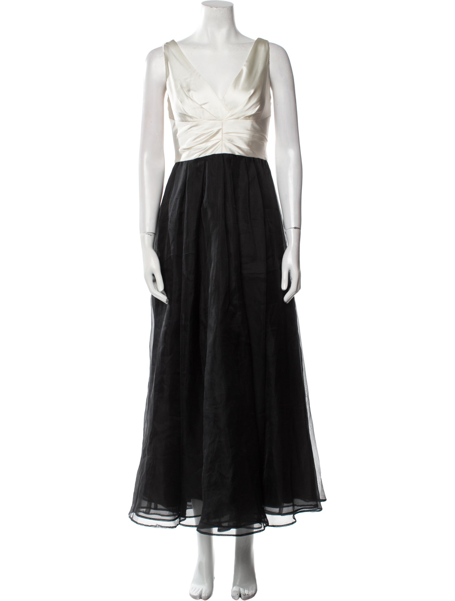 Vera Wang Silk Long Dress