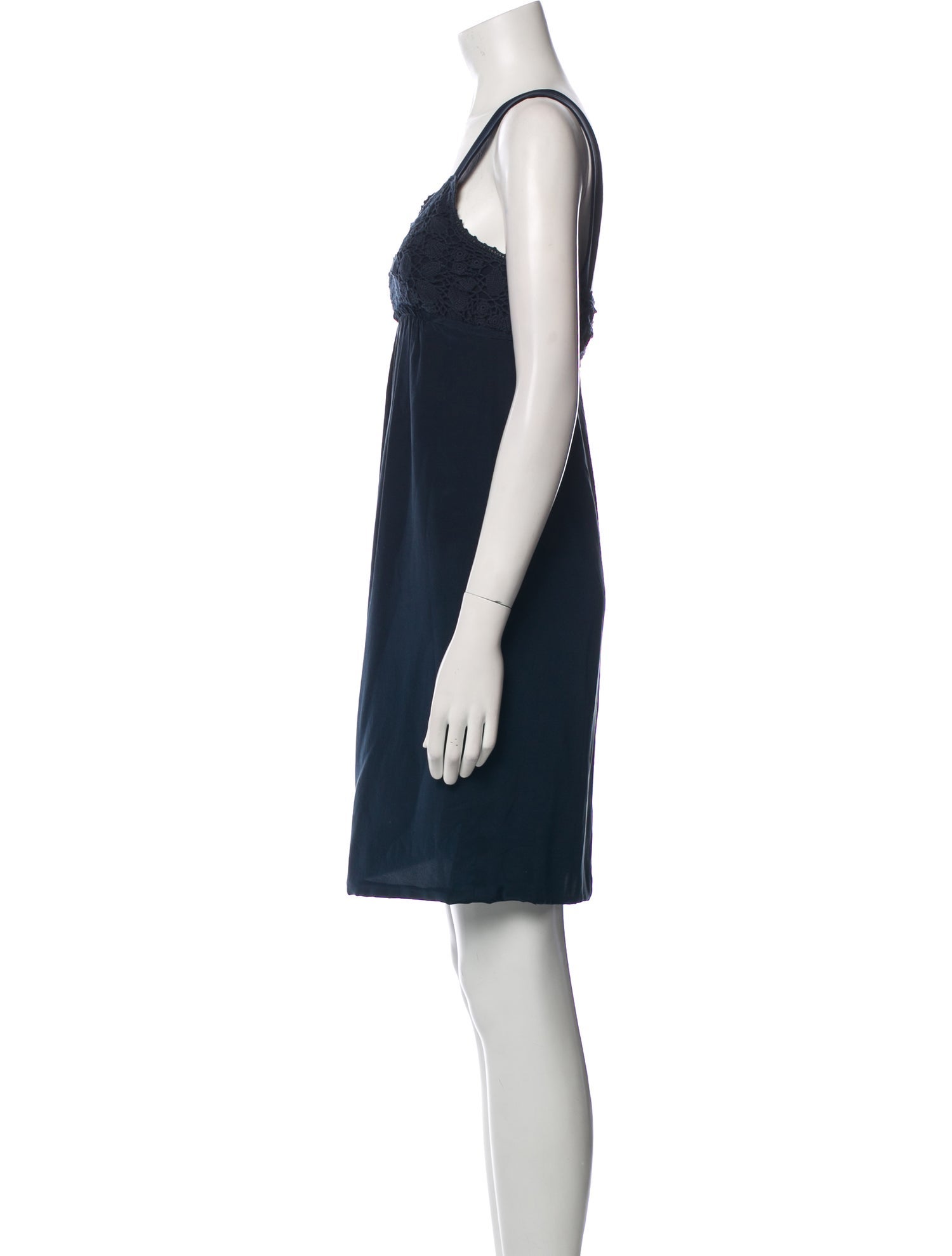 Vera Wang Silk Mini Dress