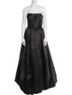 Vera Wang Strapless Long Dress