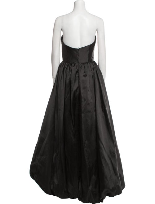 Vera Wang Strapless Long Dress