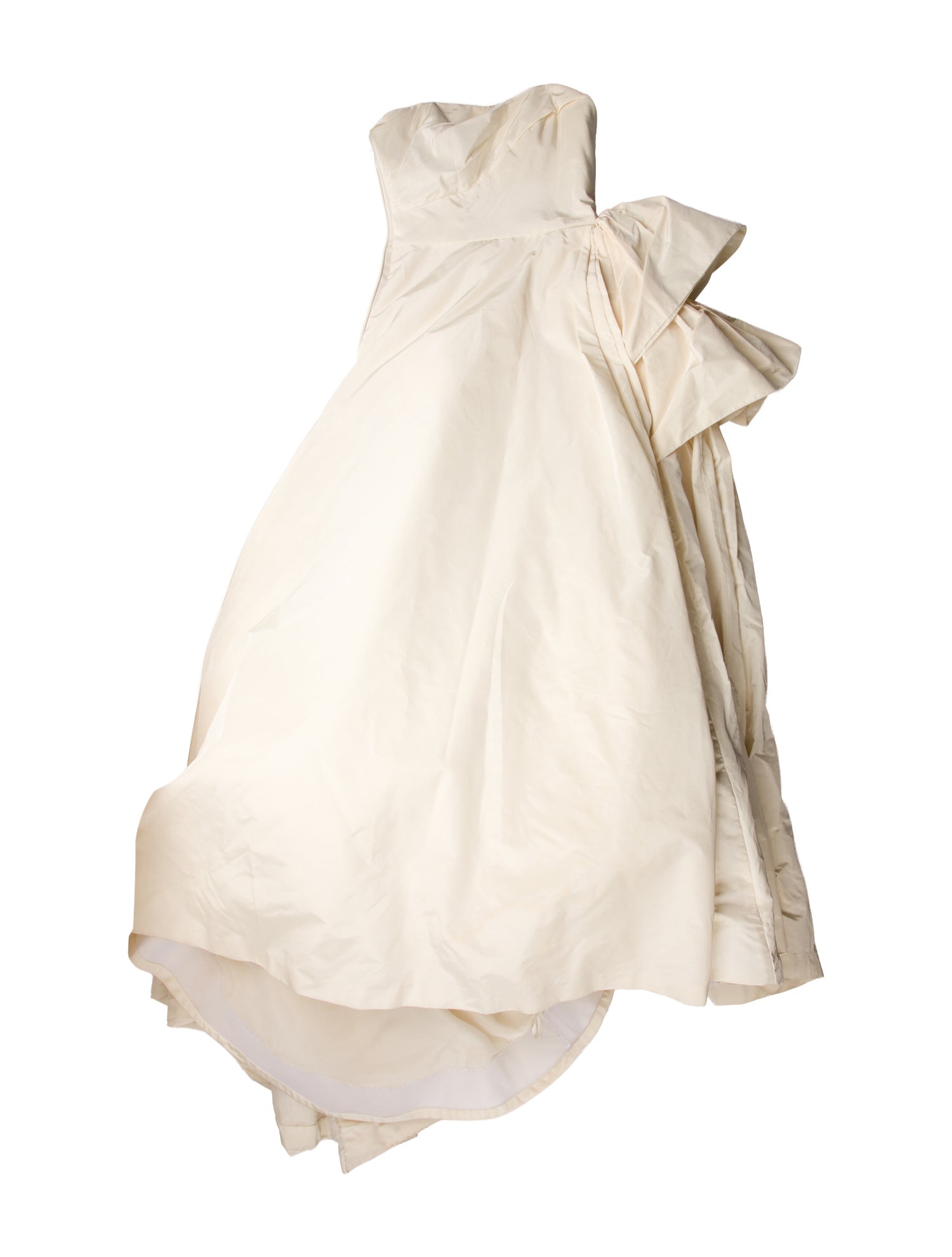 Vera Wang Strapless Long Dress