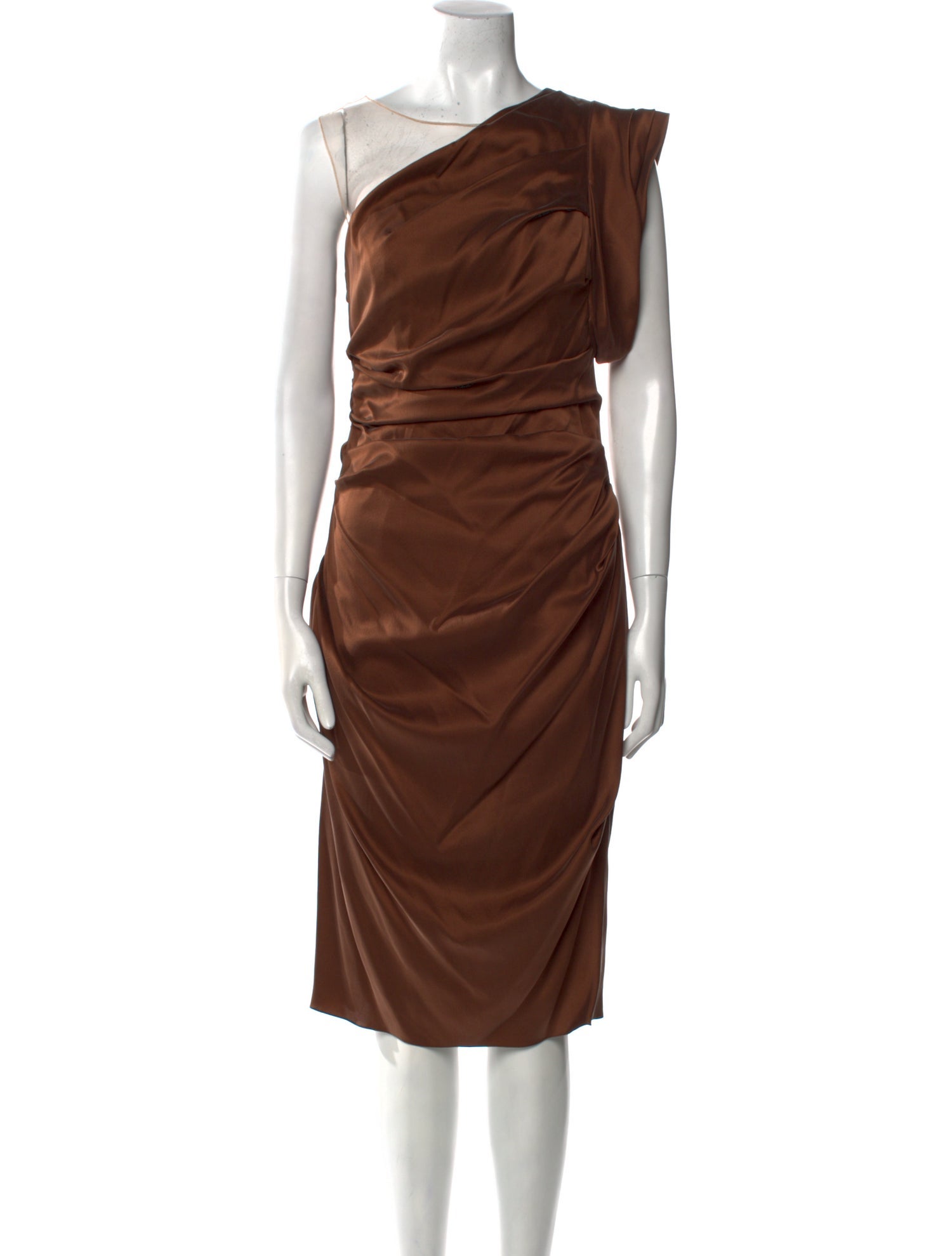 Vera Wang Silk Long Dress