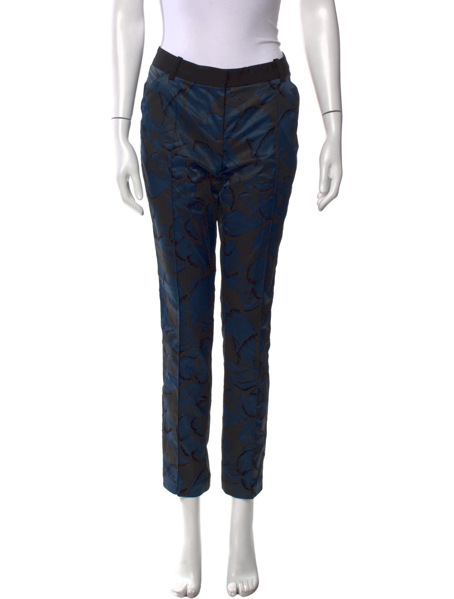 Vera Wang Nylon Straight Leg Pants