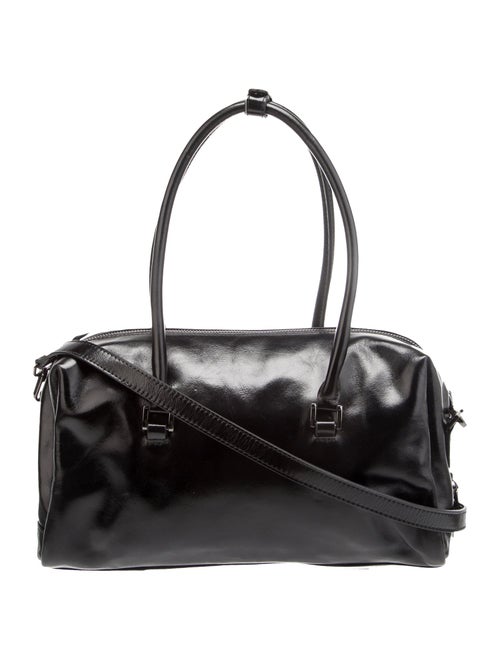 Vera Wang Patent Leather Shoulder Bag