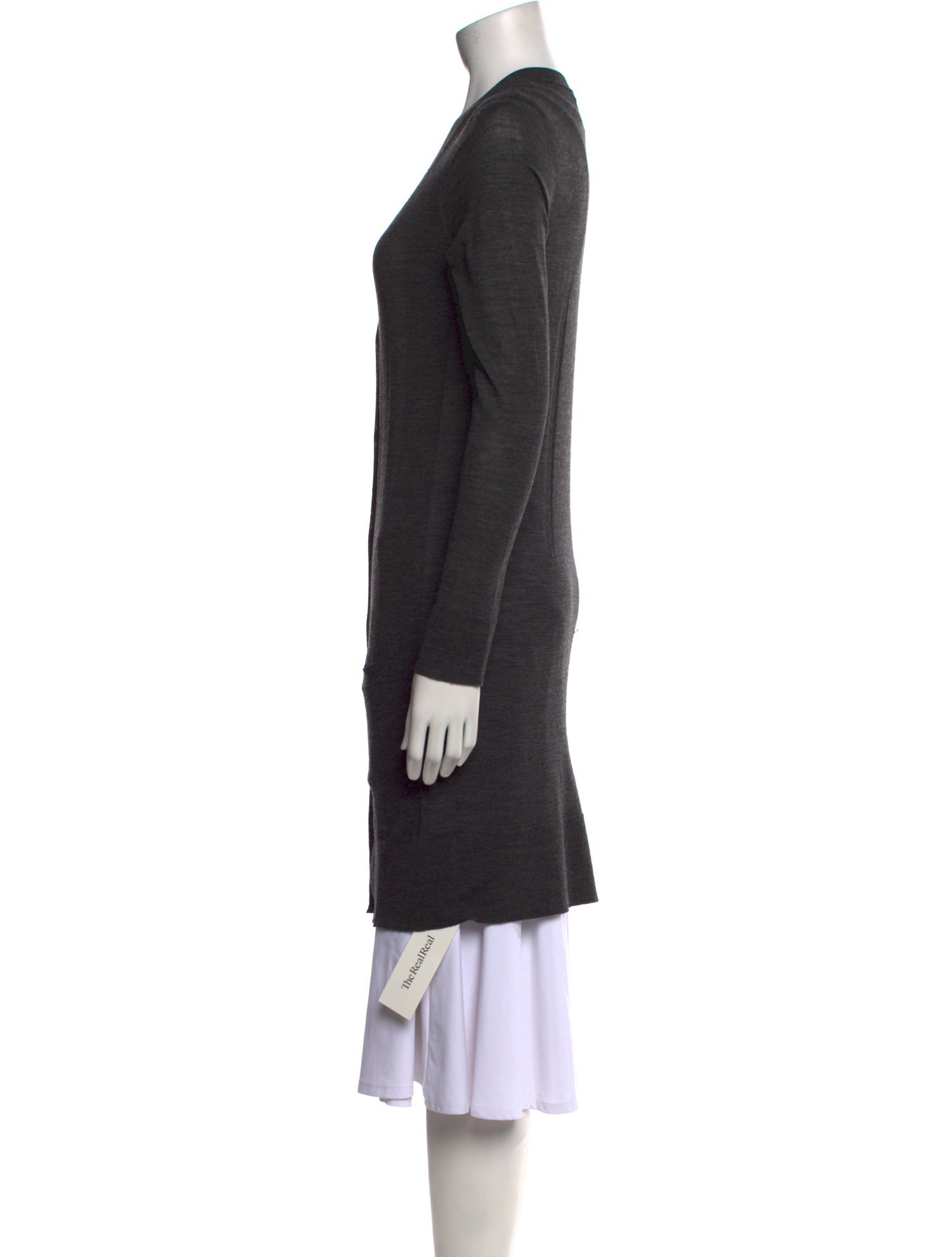 Vera Wang Wool V-Neck Sweater
