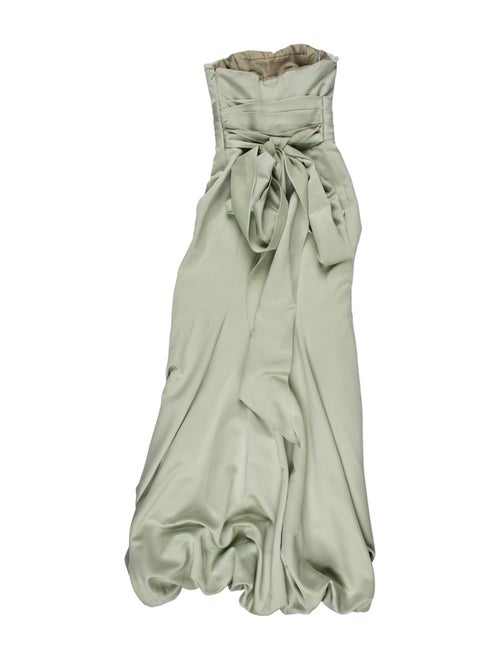 Vera Wang Strapless Long Dress
