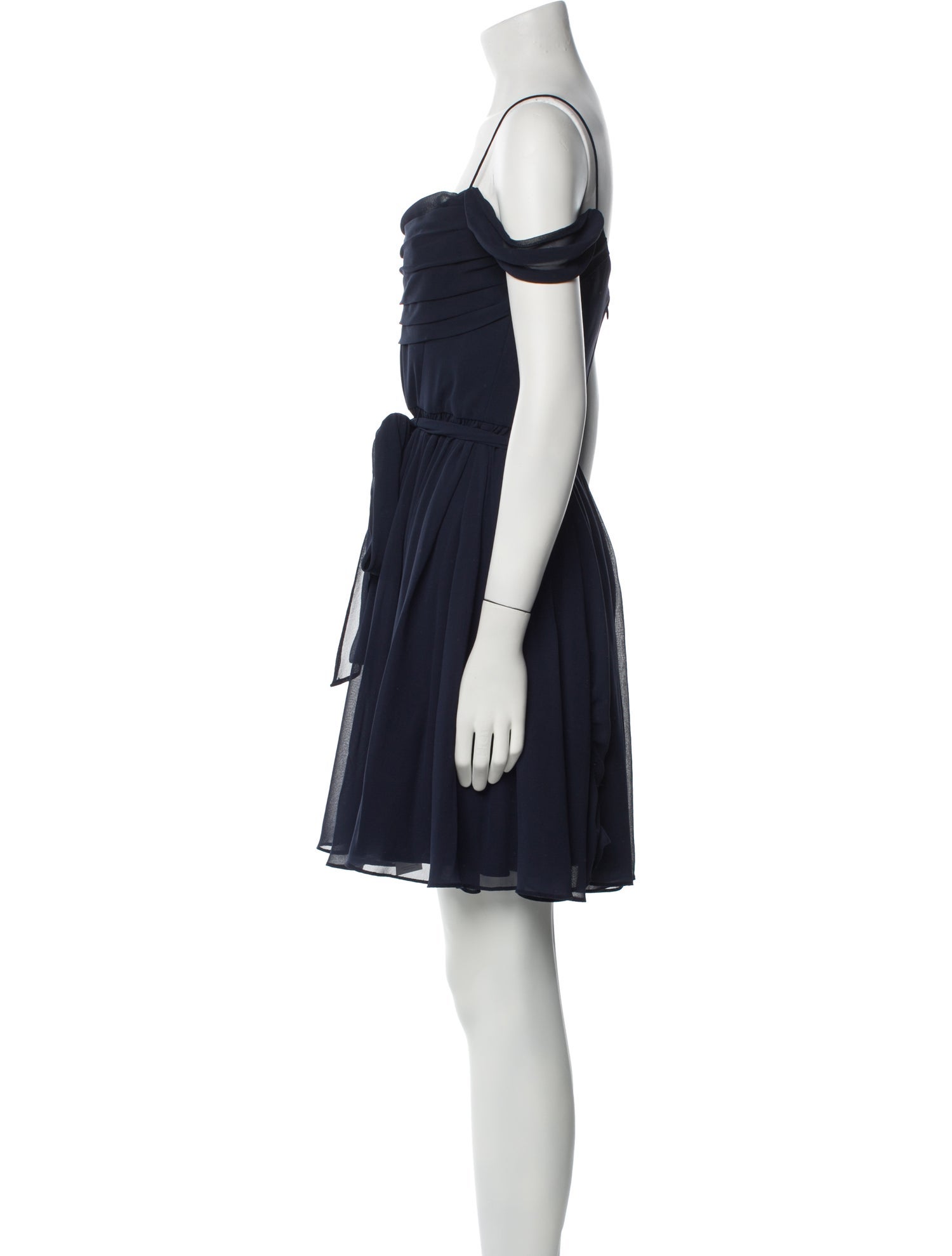Vera Wang Off-The-Shoulder Mini Dress w/ Tags