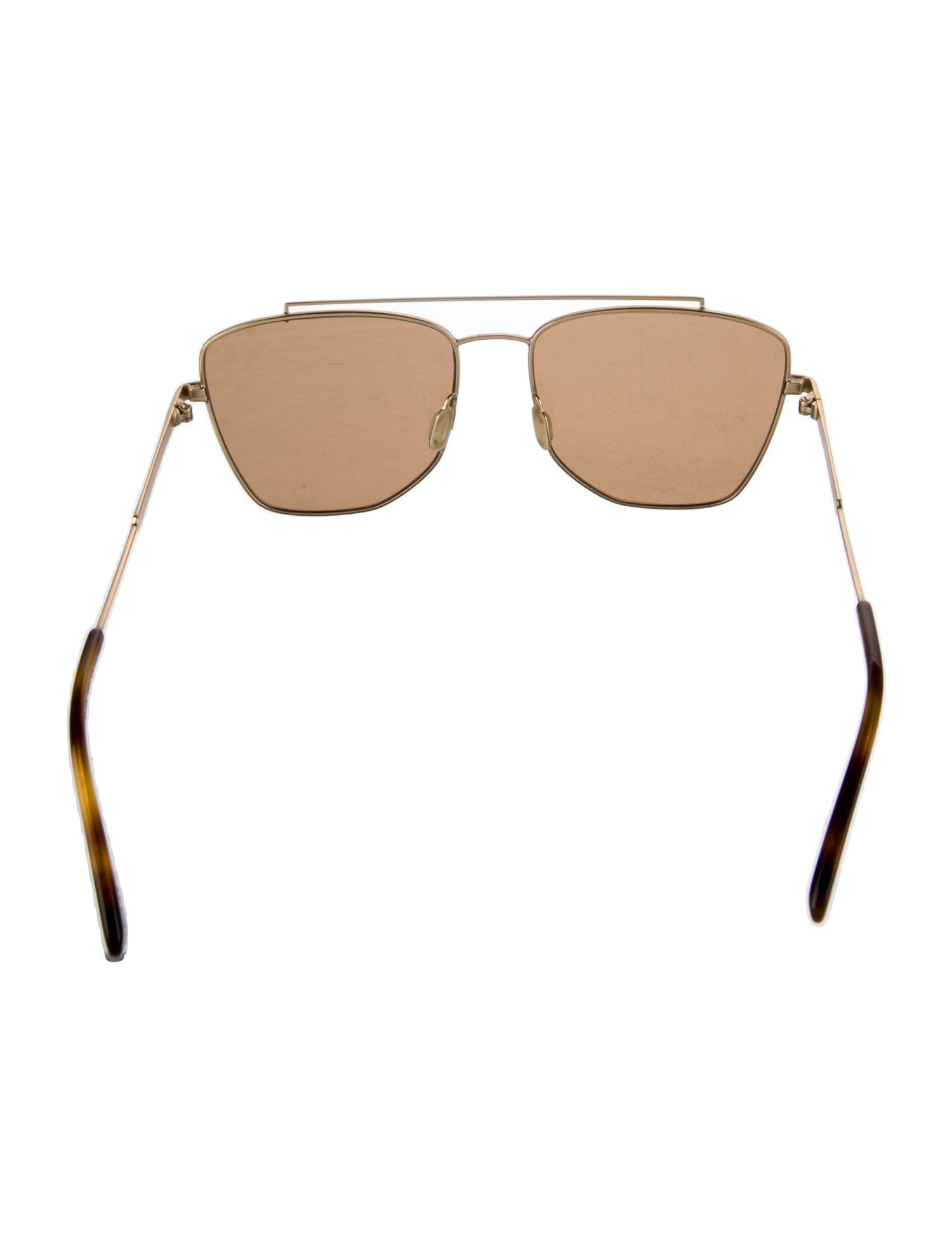 Vera Wang Aviator Tinted Sunglasses
