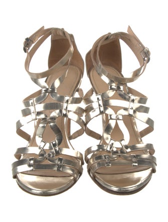 Vera Wang Leather T-Strap Pumps