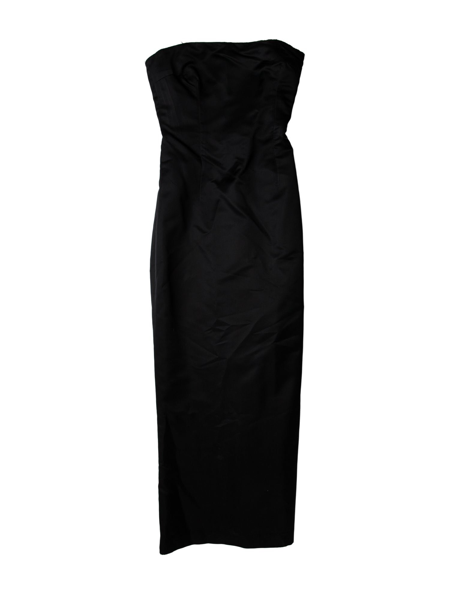 Vera Wang Strapless Long Dress