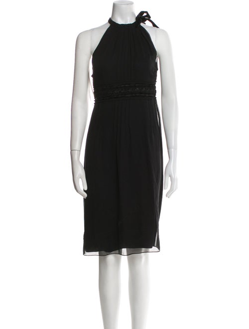 Vera Wang Silk Knee-Length Dress