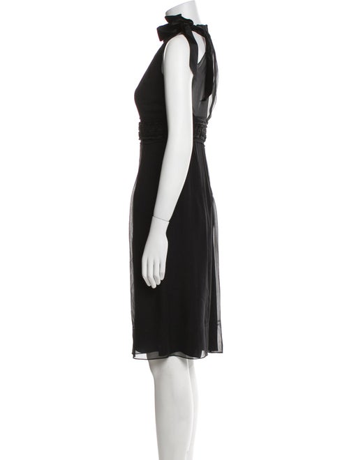 Vera Wang Silk Knee-Length Dress