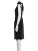 Vera Wang Silk Knee-Length Dress