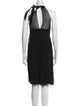 Vera Wang Silk Knee-Length Dress
