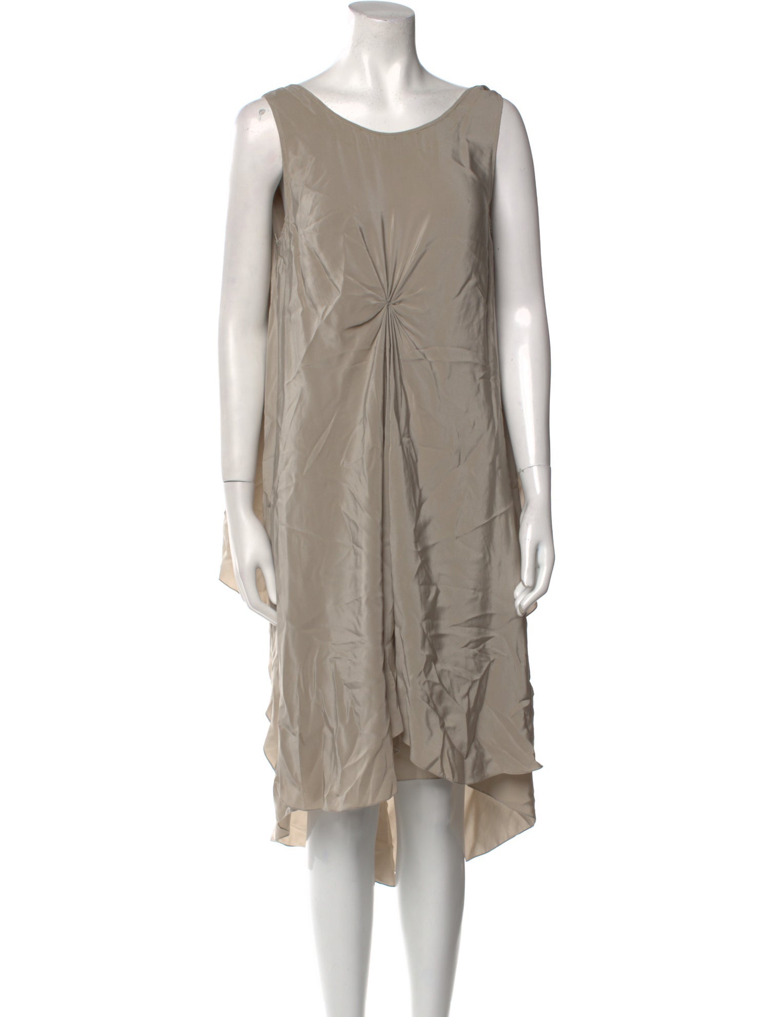 Vera Wang Silk Midi Length Dress