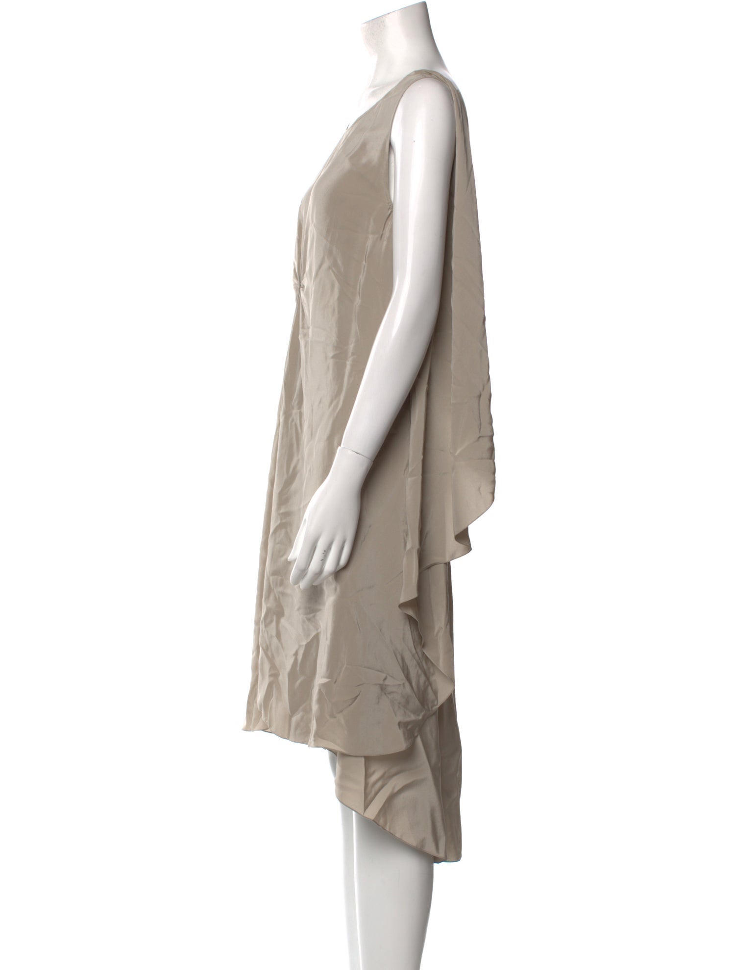 Vera Wang Silk Midi Length Dress