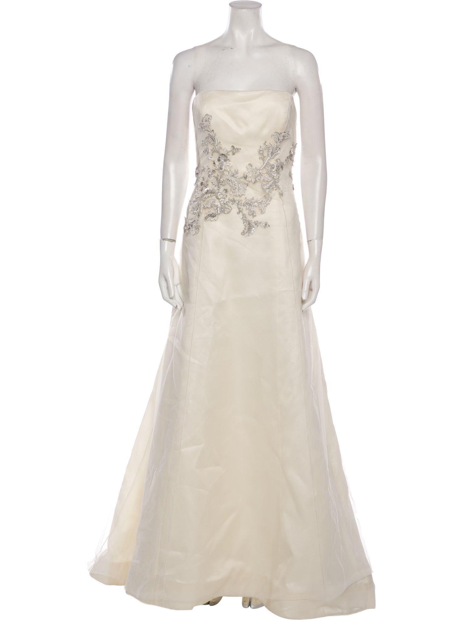 Vera Wang Silk Long Dress