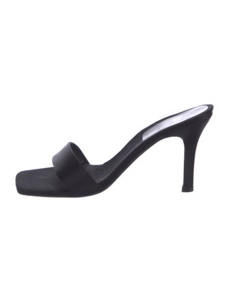 Vera Wang Satin Slides