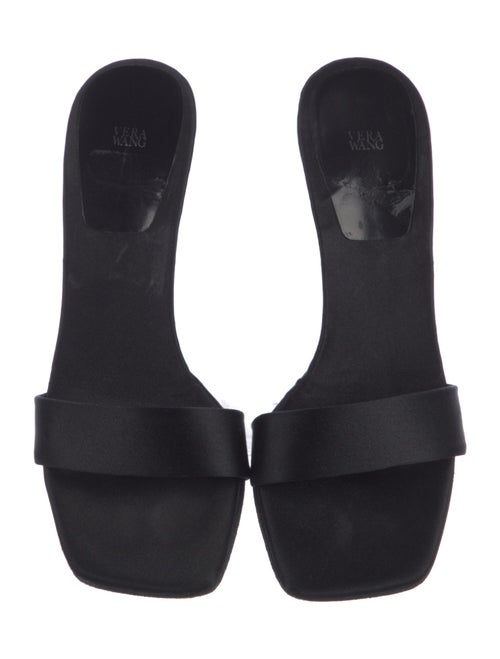 Vera Wang Satin Slides