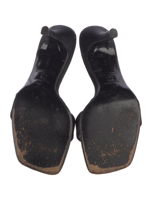 Vera Wang Satin Slides