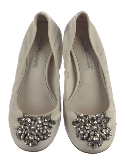 Vera Wang Leather Flats