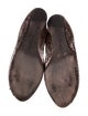 Vera Wang Embossed Leather Animal Print Ballet Flats
