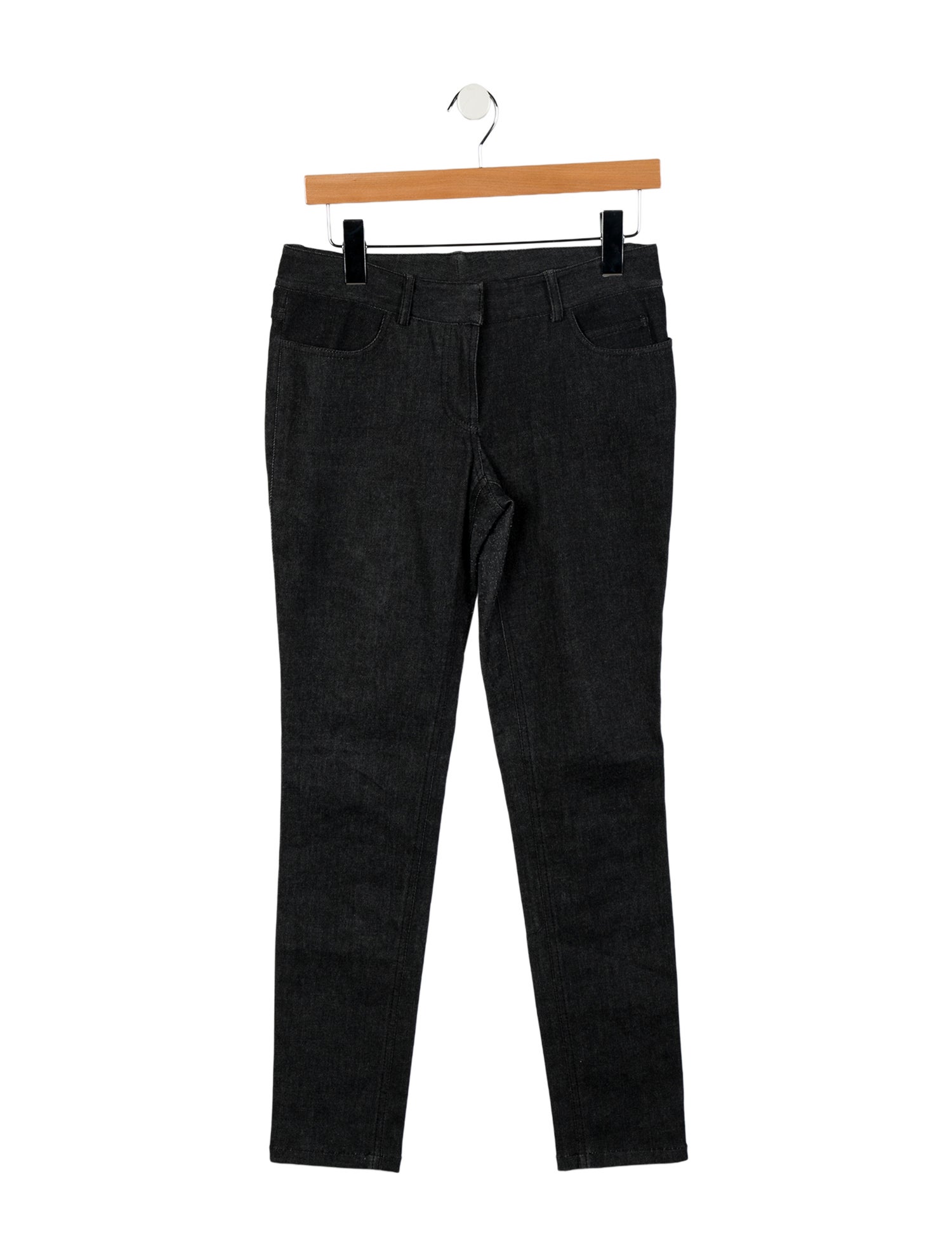 Vera Wang Mid-Rise Skinny Leg Jeans