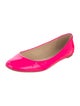 Vera Wang Patent Leather Ballet Flats